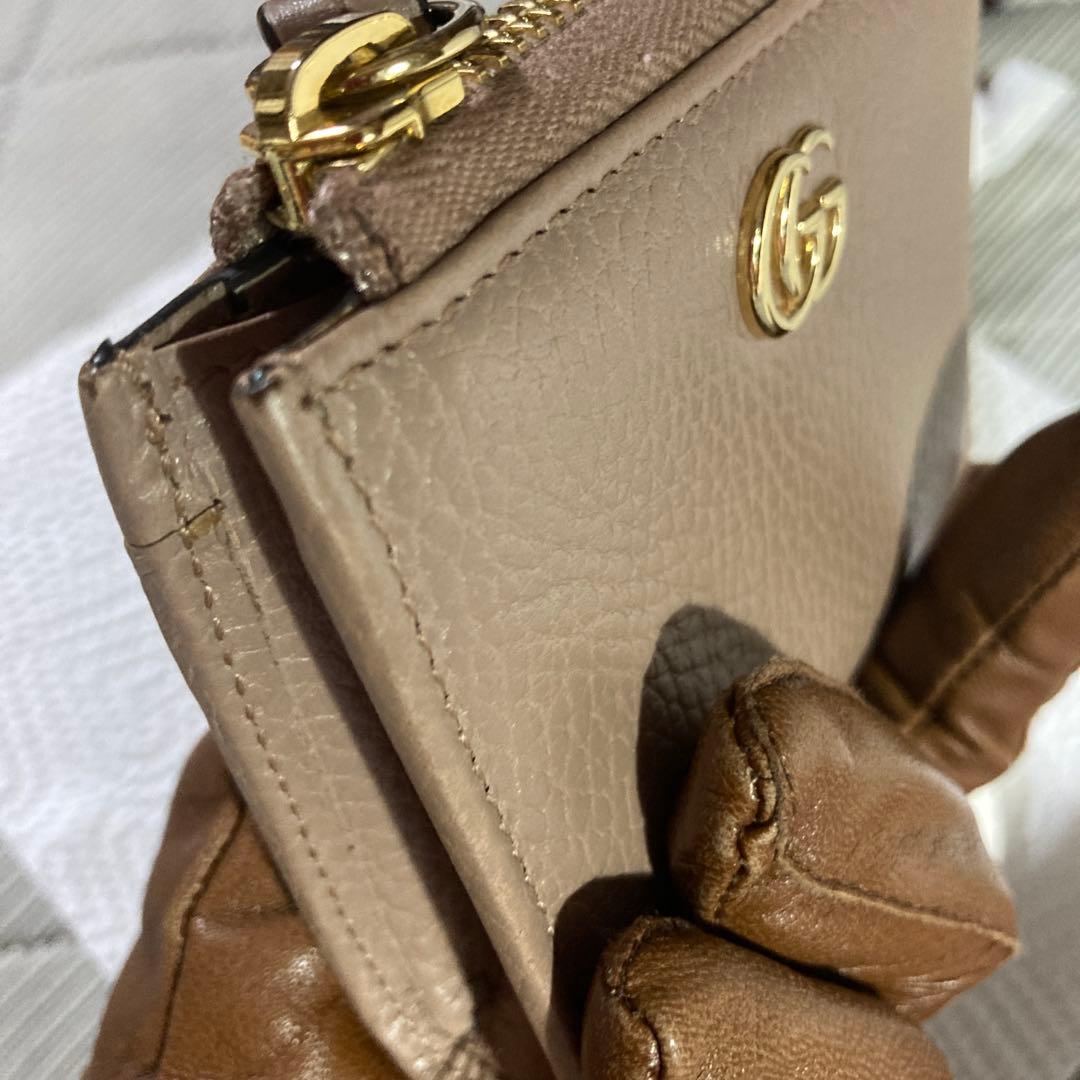 GUCCIマーモントアラウンドジップウォレット超美品八万円以上たいへん綺麗