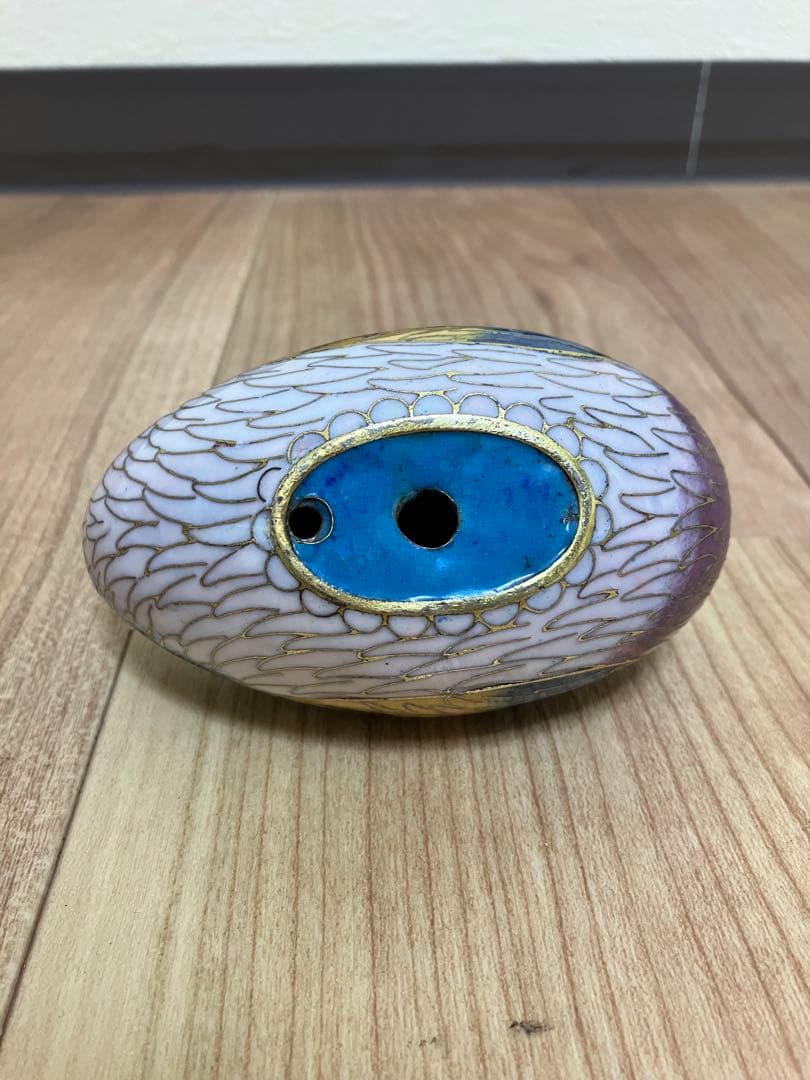 水鳥陶器オブジェ置物インテリア工芸品美術品古物古美術