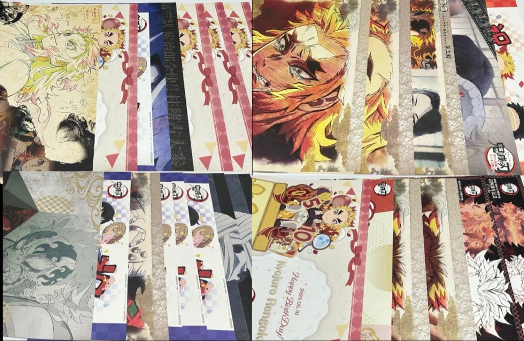 鬼滅の刃 ランチョンマット ランチョンマットクリアファイル 大量 まとめ売り