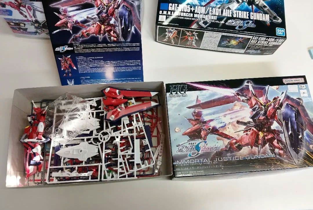 組立済】HG ガンプラ 4体セット SEED FREEDOM - メルカリ