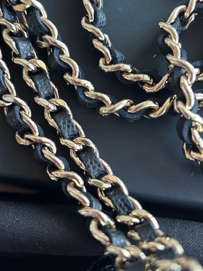 最終値下げ！新品シャネルマイクロミニココハンドルハンドバッグマトラッセ キャビア