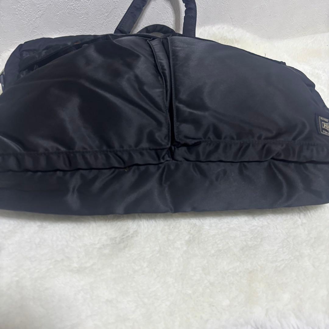 【美品】PORTER ポーター タンカー ビジネスバッグブラック ナイロン