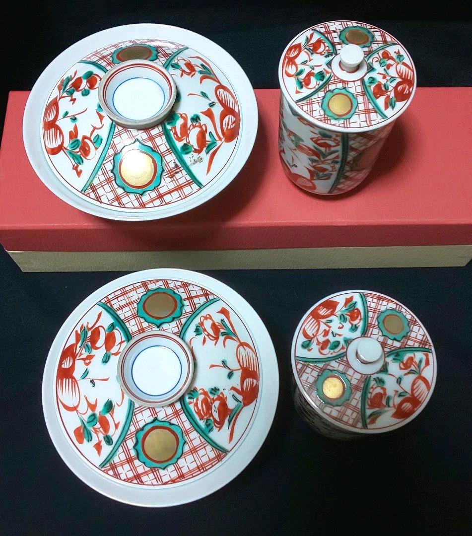 ◆新品未使用◆高野昭阿弥 夫婦茶碗 と 夫婦湯呑み