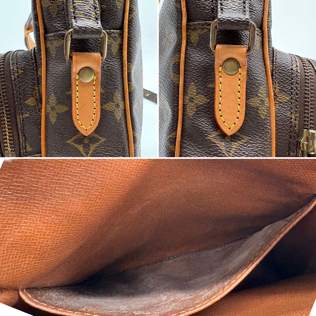 【美品】ルイヴィトン アマゾン モノグラム ショルダーバッグ レザー