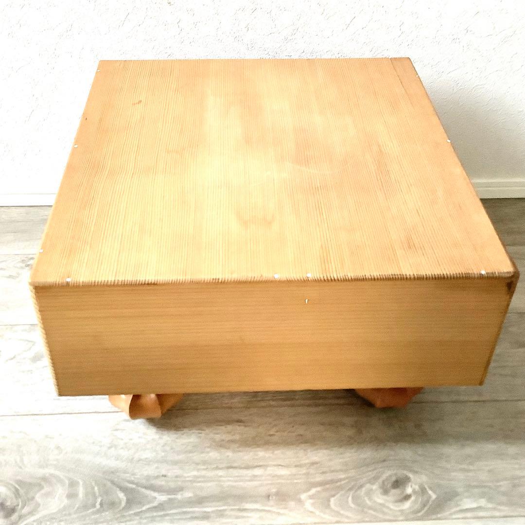 【希少】本榧 碁盤 脚付き 五寸盤 13cm 高級碁盤 美品