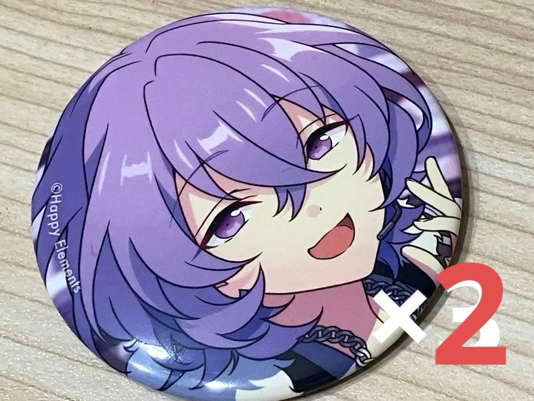 あんさんぶるスターズ 花群冬芽 ユメ アニメキャラクター 缶バッジ