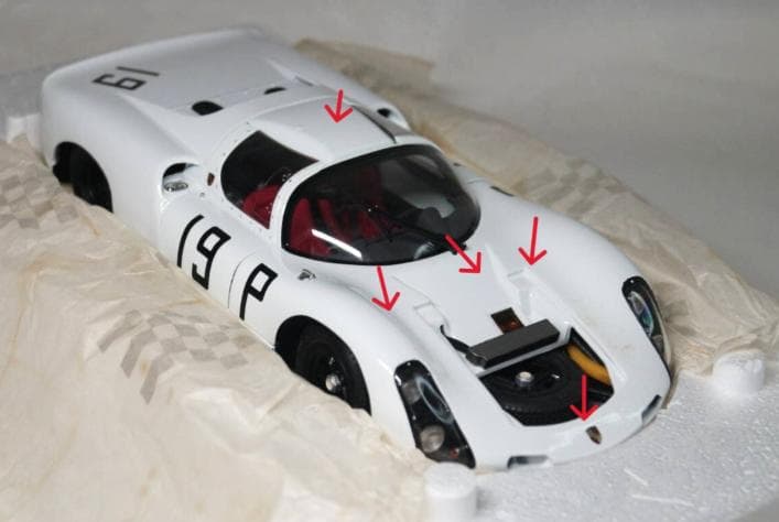 特価 exoto (1/18) ポルシェ 910 #19