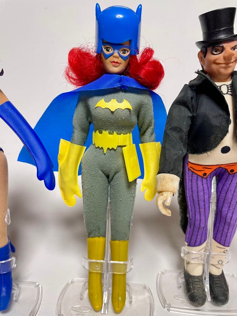 バットマン メゴ社 12インチ 8インチ4体おまけ付き ビンテージ レア