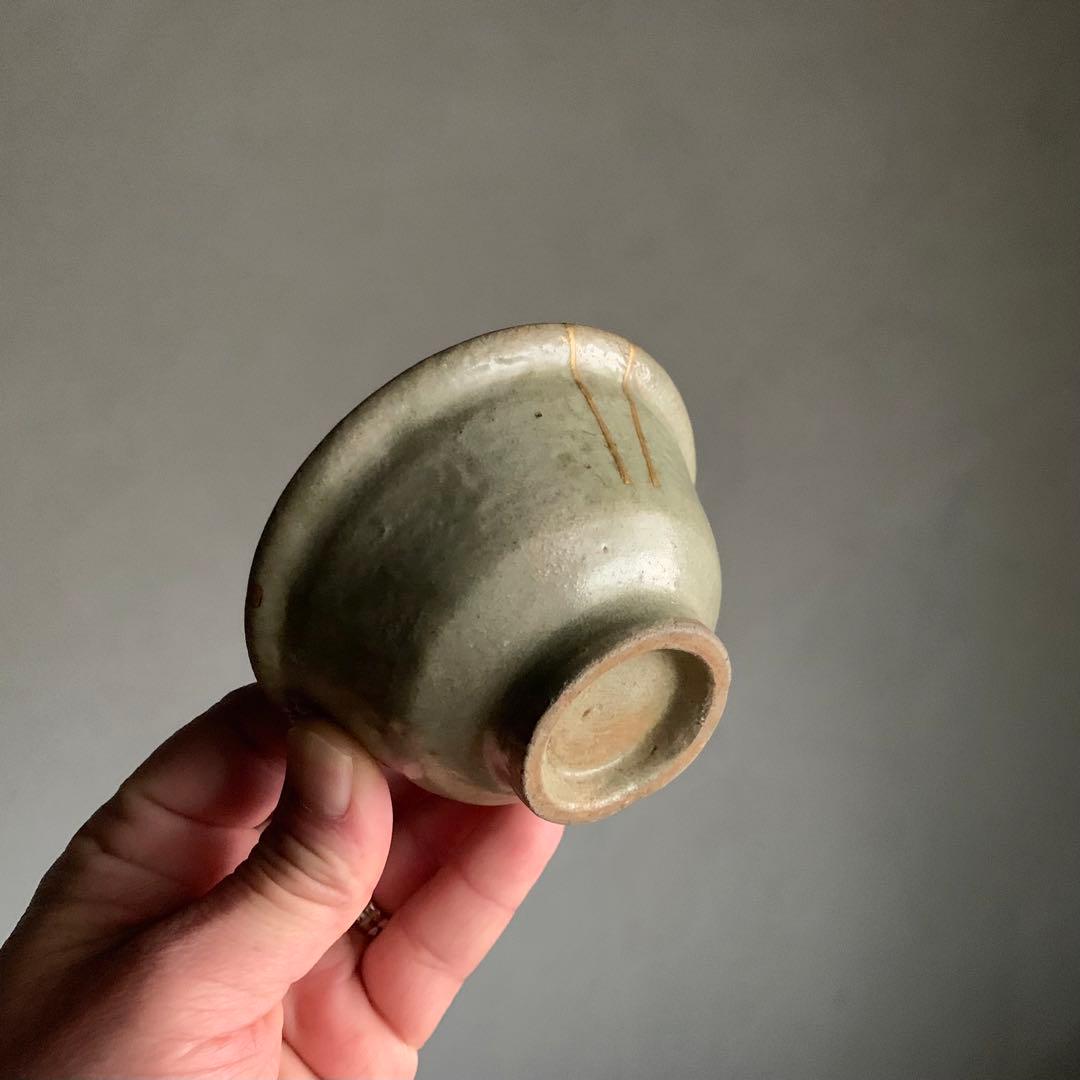 青磁 盃 酒器 ぐい呑み 朝鮮美術 李朝 高麗 高麗青磁 古美術 古道具