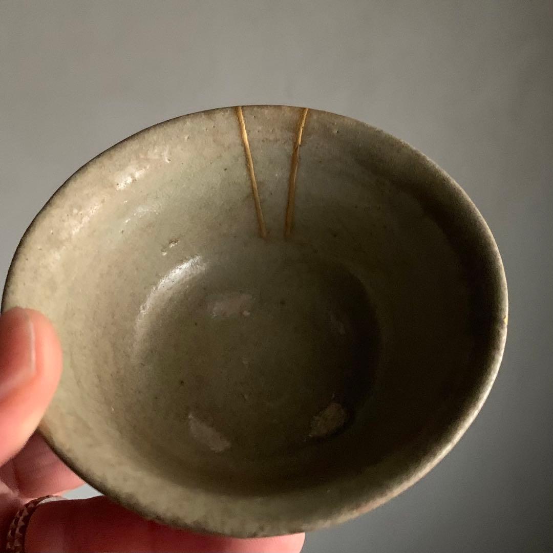 青磁 盃 酒器 ぐい呑み 朝鮮美術 李朝 高麗 高麗青磁 古美術 古道具