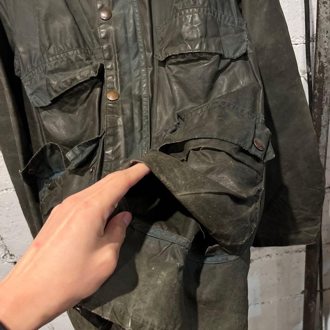 Vintage Barbour bedale 2クレスト 1980's 4つポケ