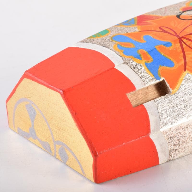 茶道具　宝尽し蒔絵　ぶりぶり香合　在銘　共箱　V　7082