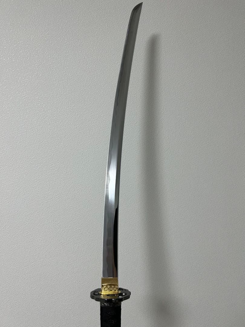 お濃 拵え 中刀 模造刀 美術刀　新品未使用　送料無料　黒　金属刃