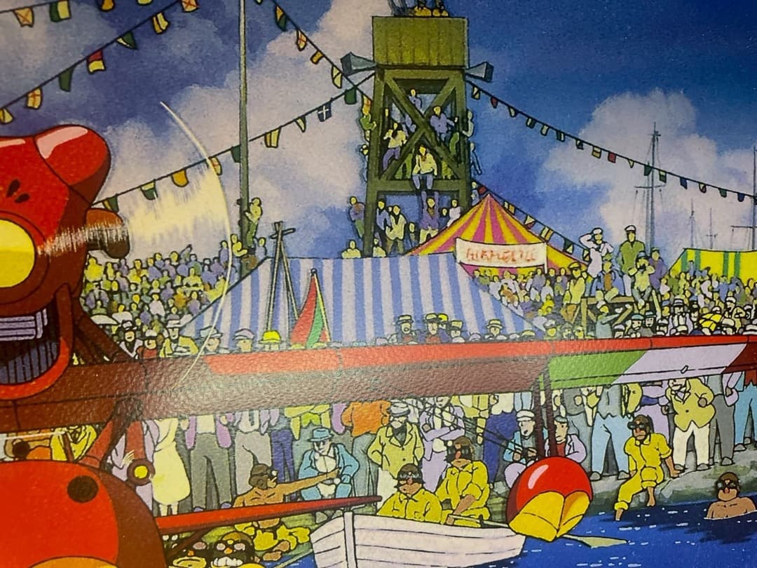 ジブリ名作「紅の豚」 台湾限定 ポスター全3種