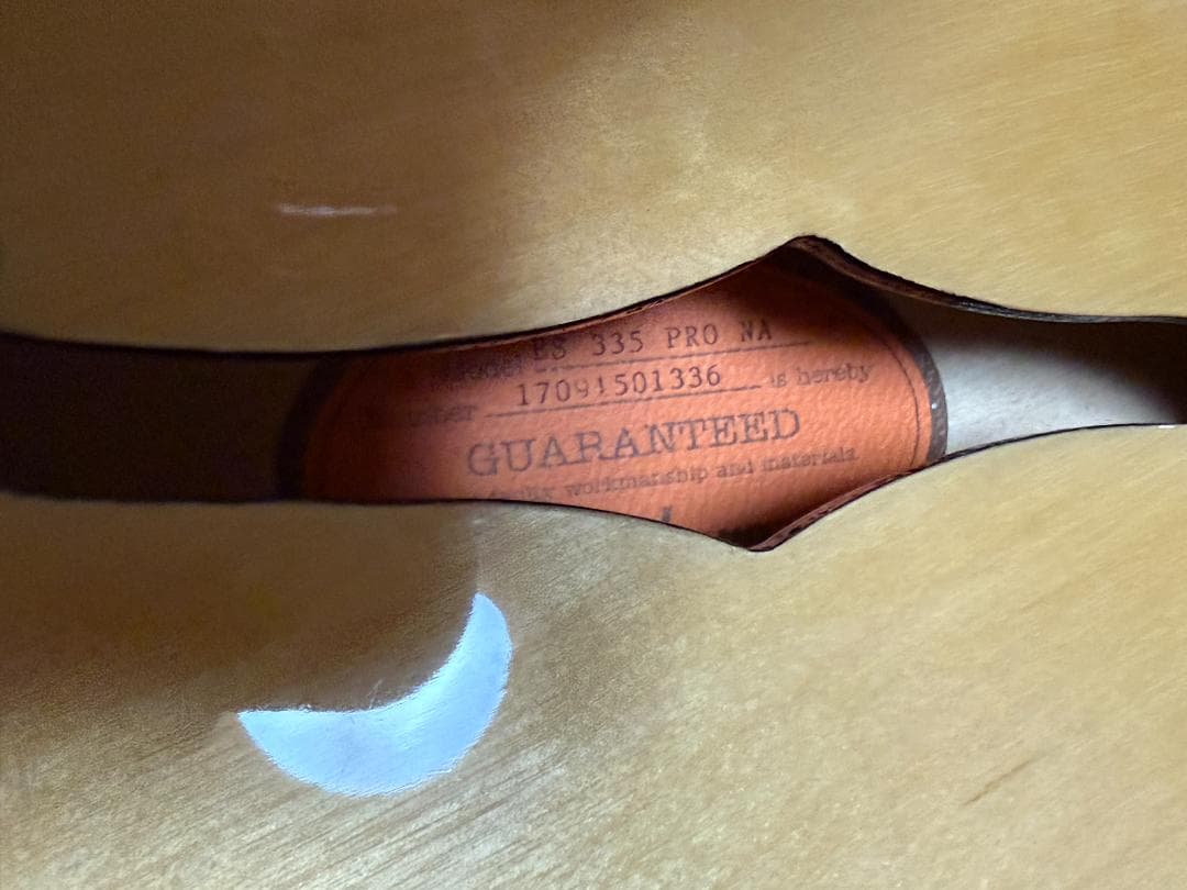 Epiphone ES335 PRO NA 2017 コイルタップ