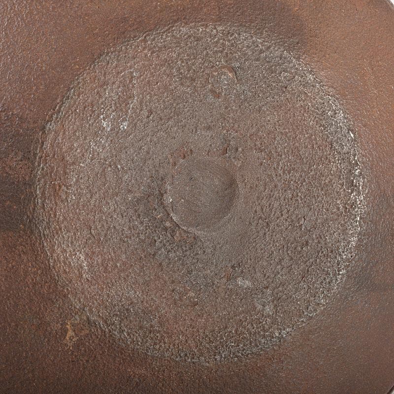 茶道具　嘉山工房　横倉嘉山作　銀摘　山吹文真形釜　替蓋付　共箱　M　R6727B