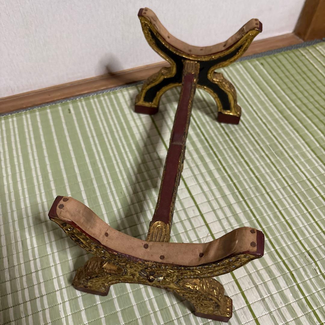 ビルマの竪琴 ミャンマー 伝統楽器 弦楽器 民族楽器　海外琴　ハープ　インテリア