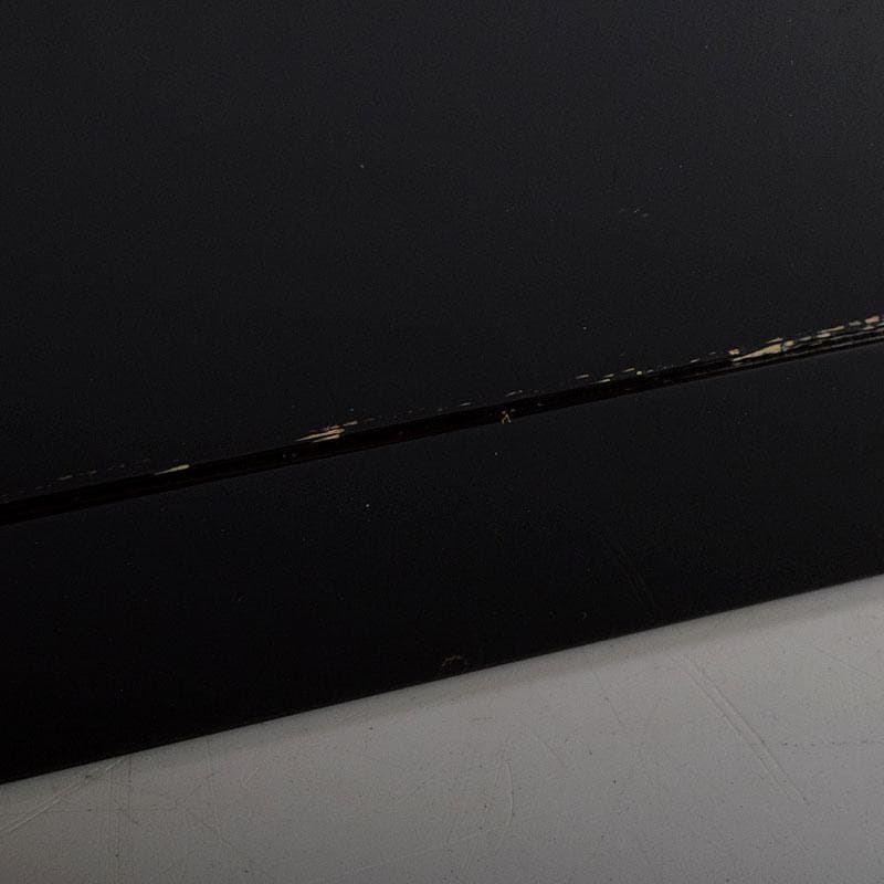 茶道具　塗師　五代　石川蝋石作　高台寺蒔絵　炉縁　共箱　C　7241C