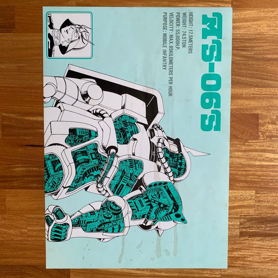 【激レア‼️未使用品‼️】 機動戦士ガンダム　販促ポスター　ペプシ　全４種