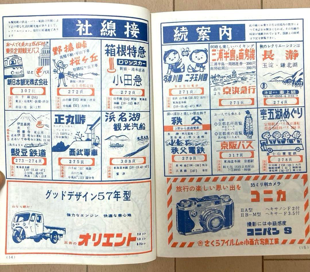 時刻表復刻版（戦後編） 日本交通公社 1977年発行　レア　希少