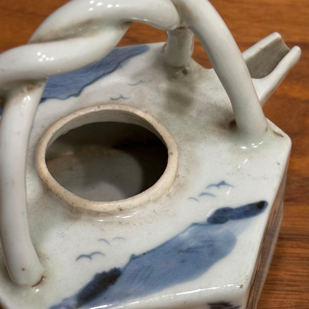 中国 古染 水注 中国で購入