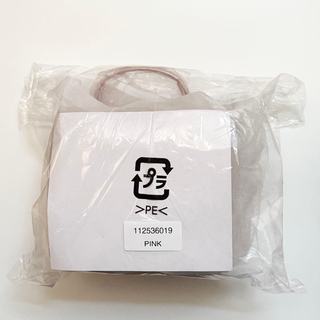 Darich キルティングパールスクエアミニバッグ ゴールドパーツ ピンク