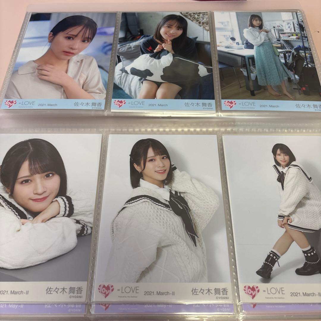 イコラブ ＝LOVE 佐々木舞香 生写真 コンプ まとめ売り シナモンロール