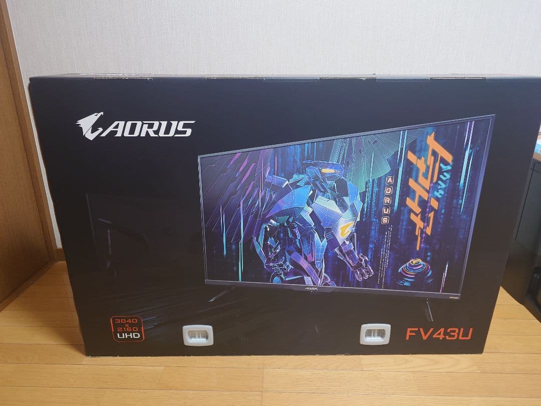 AORUS FV43U 4K UHD モニター - メルカリ