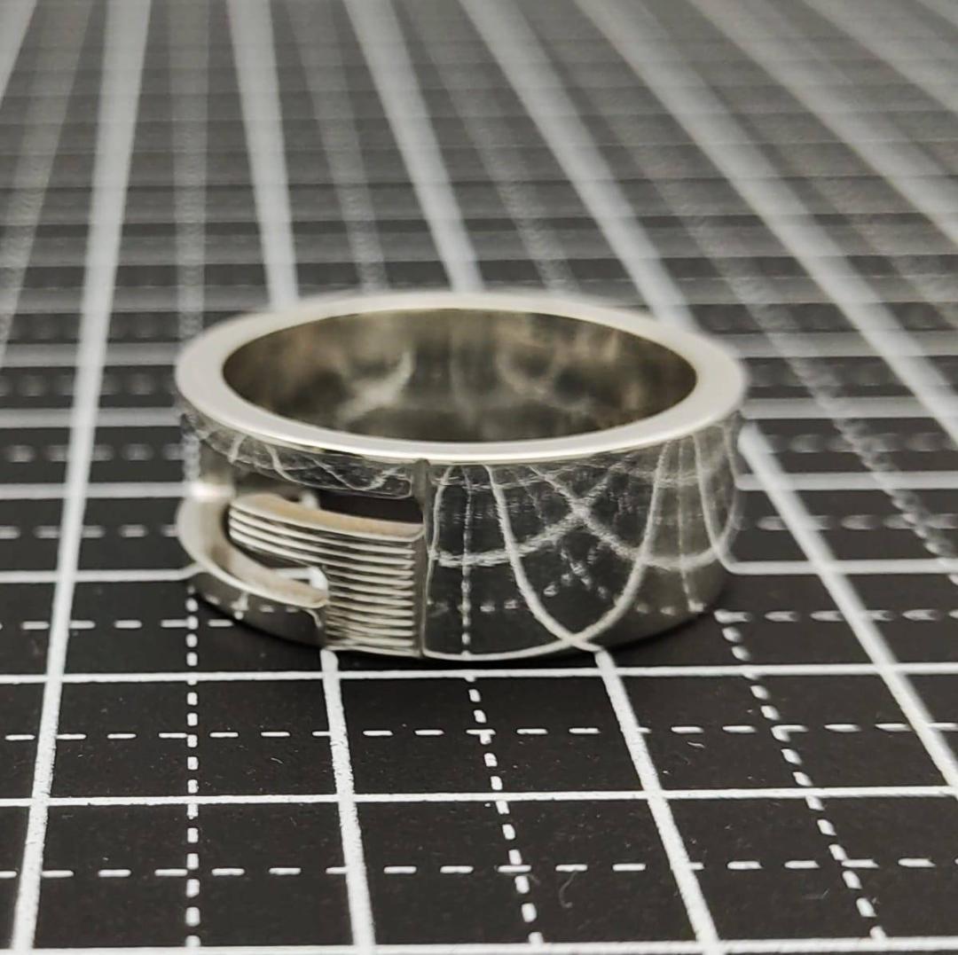 専用【極美品グッチ Gucci リング17（16）カットアウトG シルバー 指輪