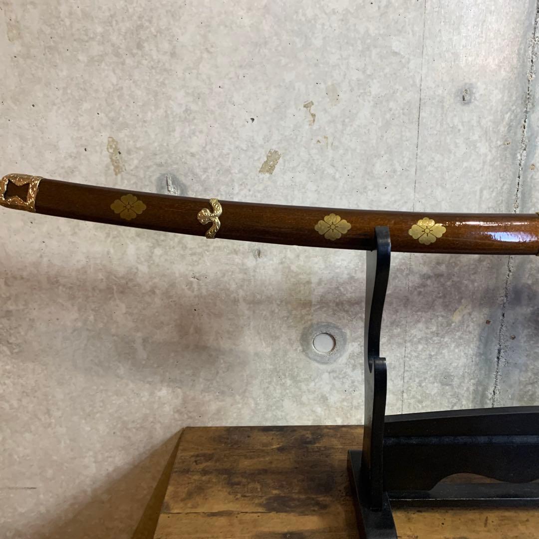 【模造刀/居合刀】長刀　金属製　武具　コレクション美術居合刀剣