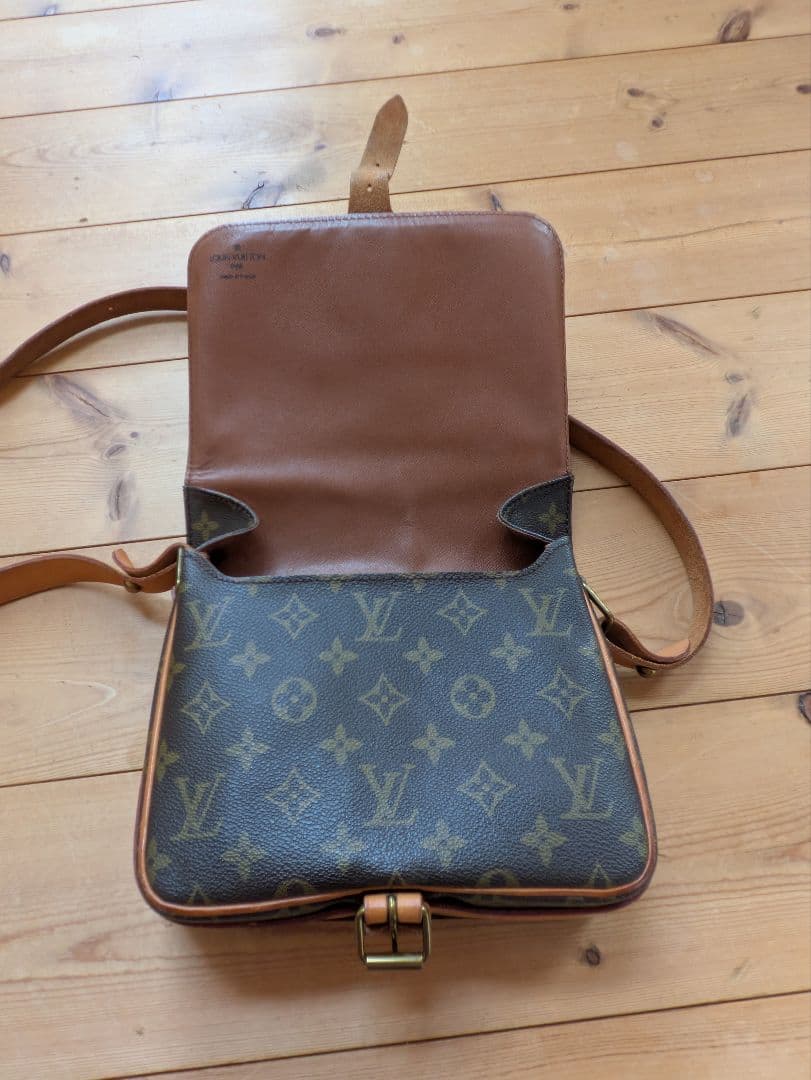 Louis Vuitton ショルダーバッグ ダークブラウン モノグラム