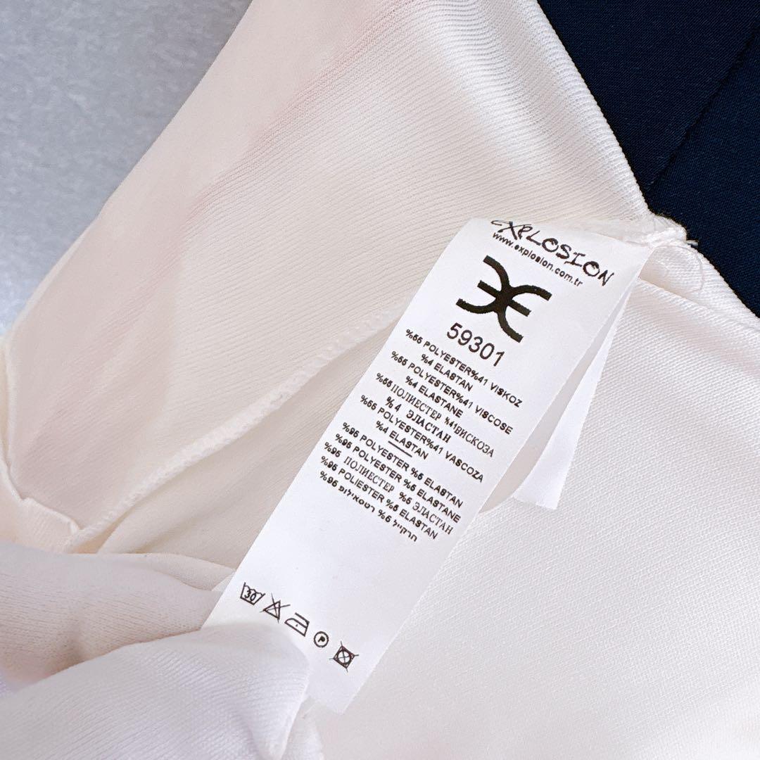 ☘️無料匿名配送 花柄 ワッフル素材 タイトワンピ 海外デザイン キャバドレス