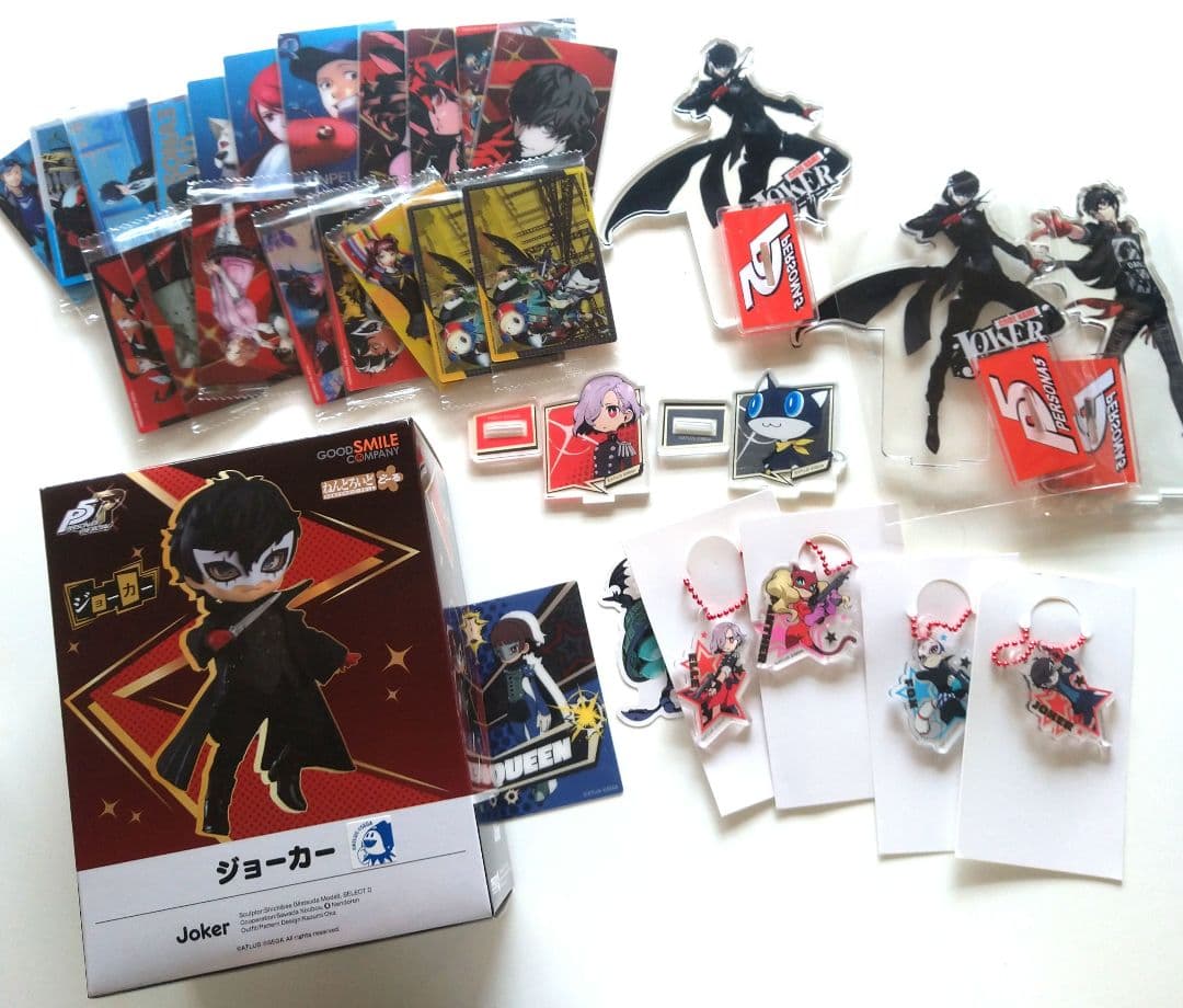 ペルソナ5 ねんどろいどどーる カード 他 まとめ売り ペルソナ5 ザ・ロイヤル』より「ジョーカー」がねんどろいどどーるに