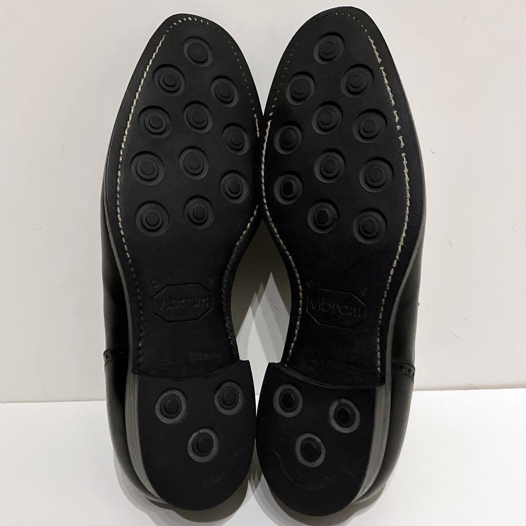 o*a様 【良品】三陽山長 パンチドキャップトゥ 24.5cm 程度Vibram