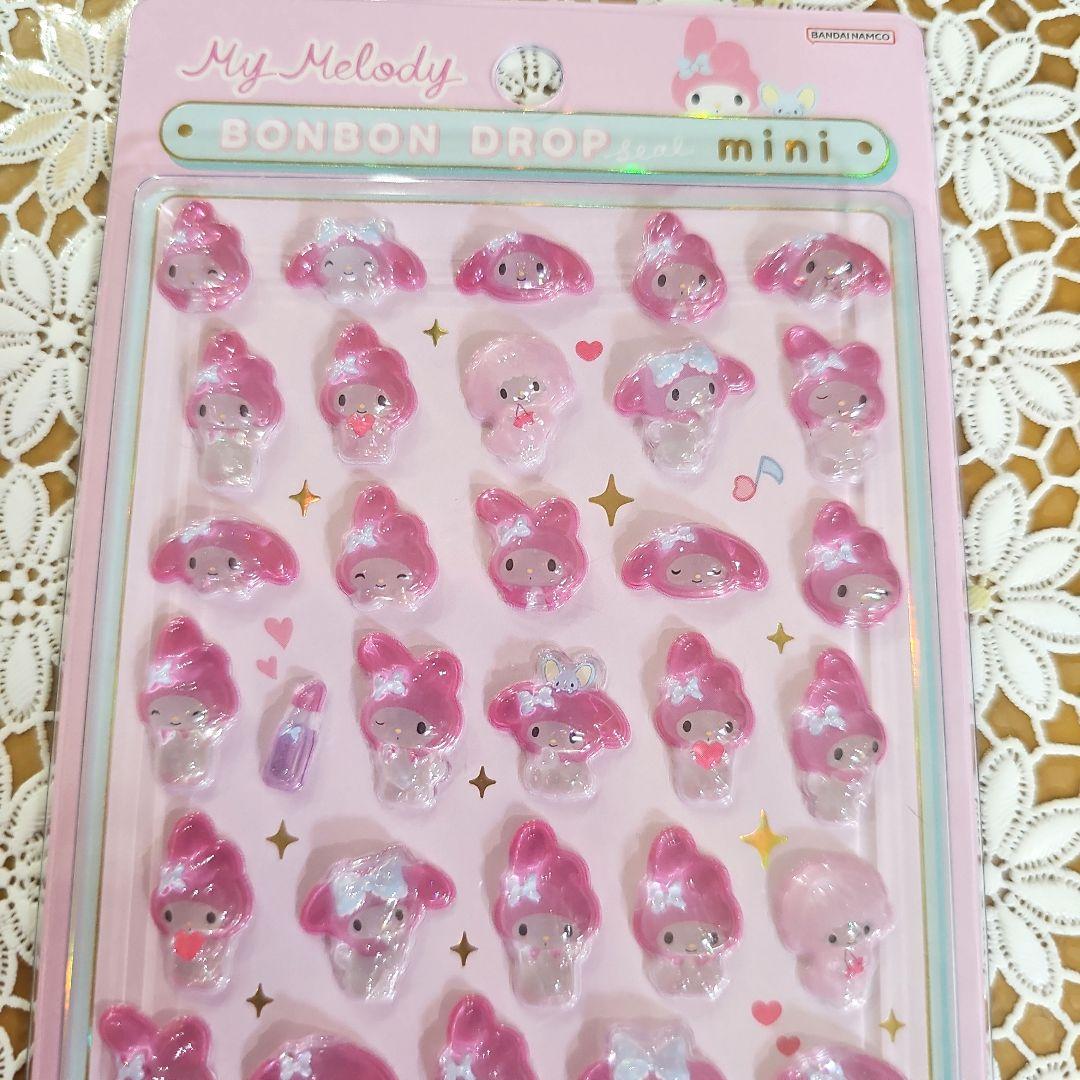 正規品　ボンボンドロップシール サンリオ ミニ 8種 コンプリート即日発送