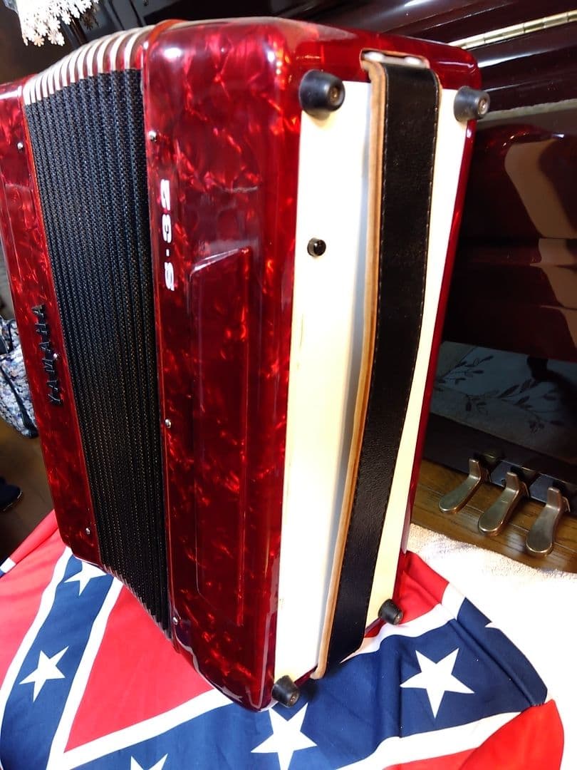 整備済即演奏可】Yamaha ソプラノ アコーディオン S-32 32鍵