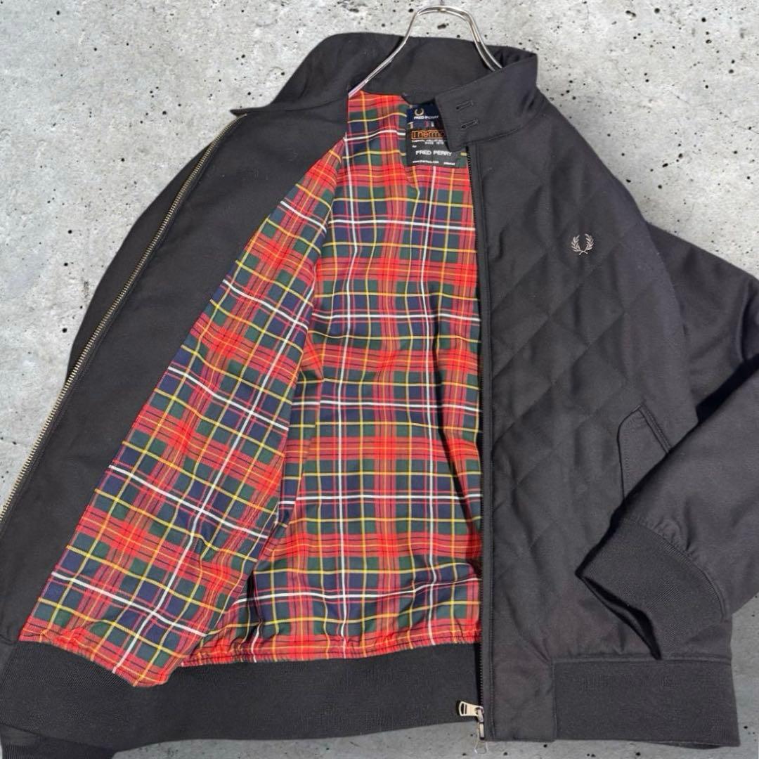 フレッドペリー ハリントンジャケット スイングトップ 月桂冠 サーモア