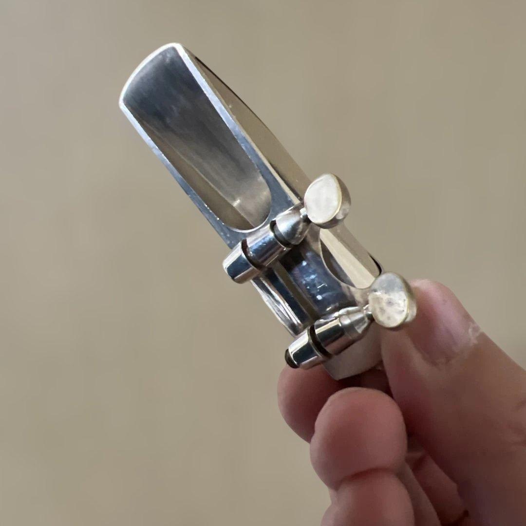 ヤナギサワメタルアルトサックスマウスピース＆リガチャー