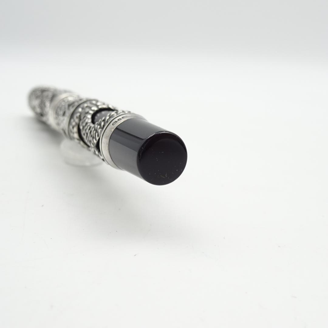 11601-1【希少】パーカー/限定/SV925/スネーク/万年筆/18K - メルカリ