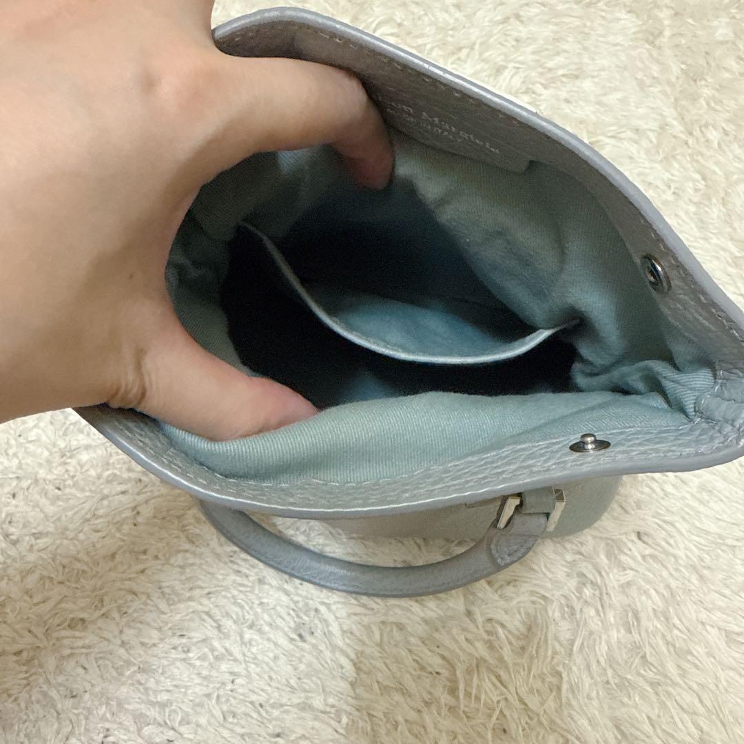 【送料込】メゾンマルジェラ　5ACマイクロ　限定カラーbreeze/水色