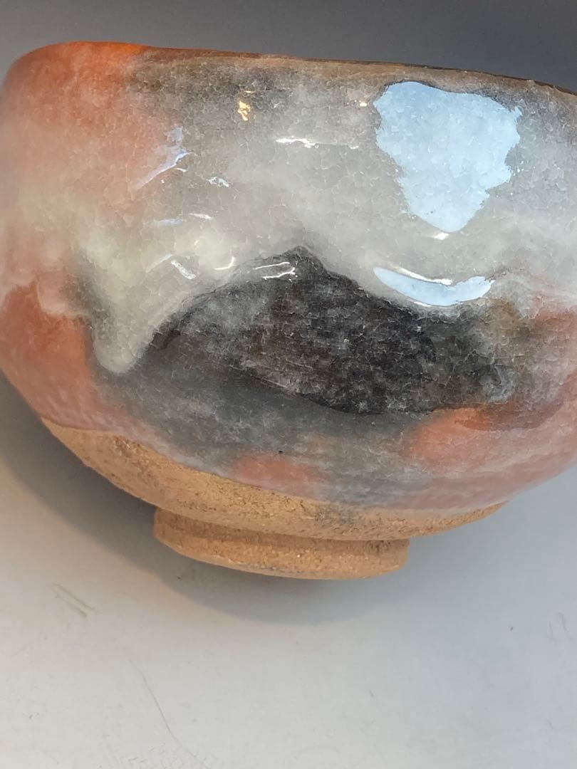 二代 玉藻 氏家常美 作 玉藻焼赤楽茶碗 共箱 茶道具 - メルカリ