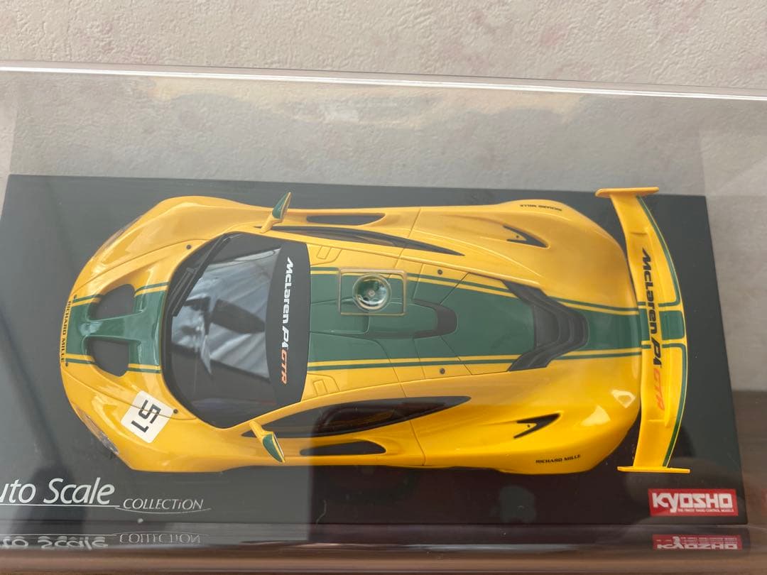 ミニッツ ASC McLaren P1 GTR (Yellow/Green)