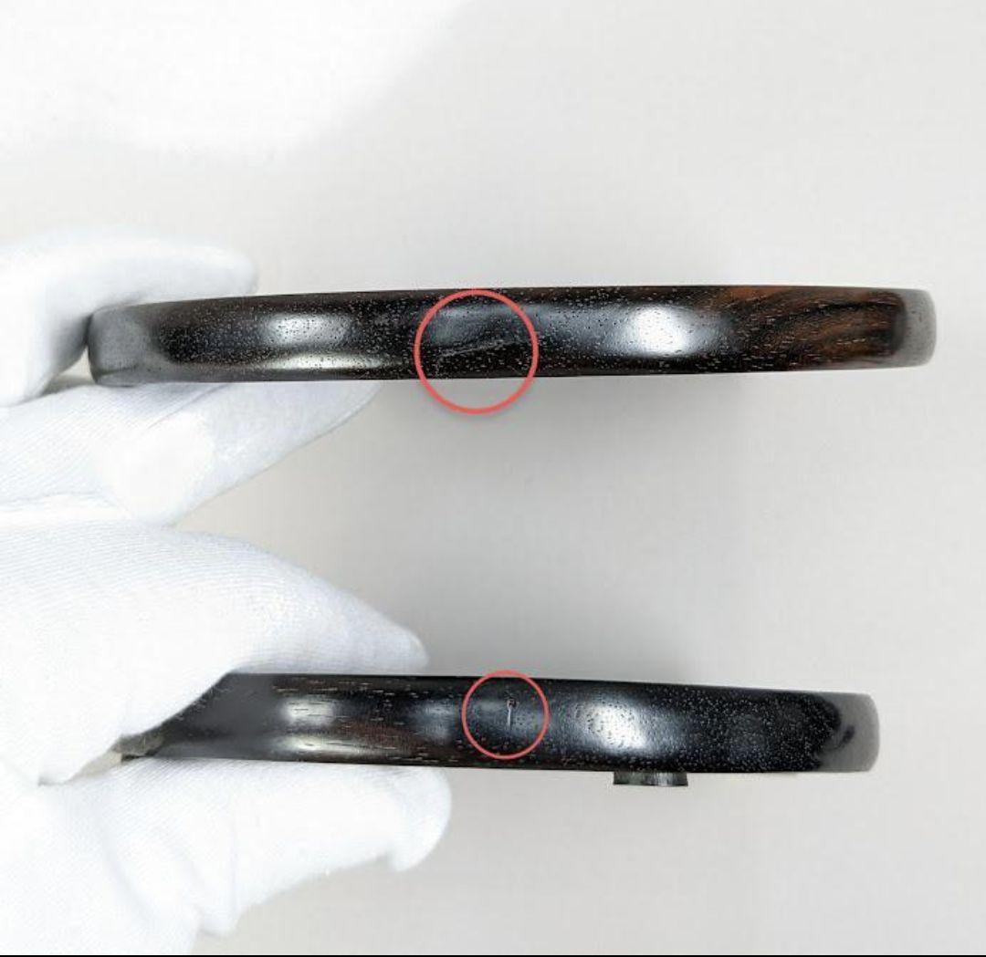 未使用 漆硯（しっけん） 蓋は古紫檀に拭き漆技法 盛