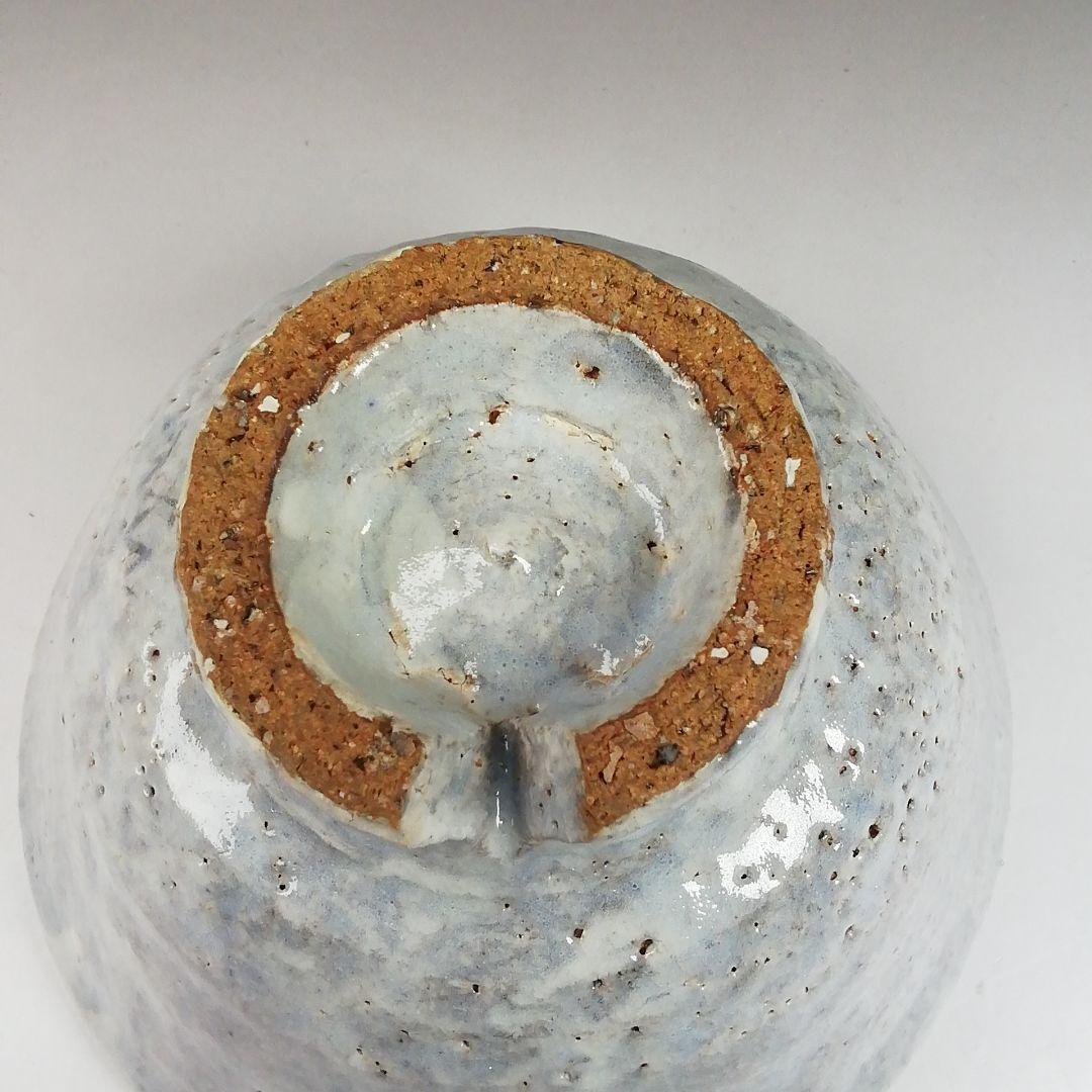 T55 茶碗 『粉引茶碗』『斎藤乾一作』 共箱 抹茶碗 茶道具