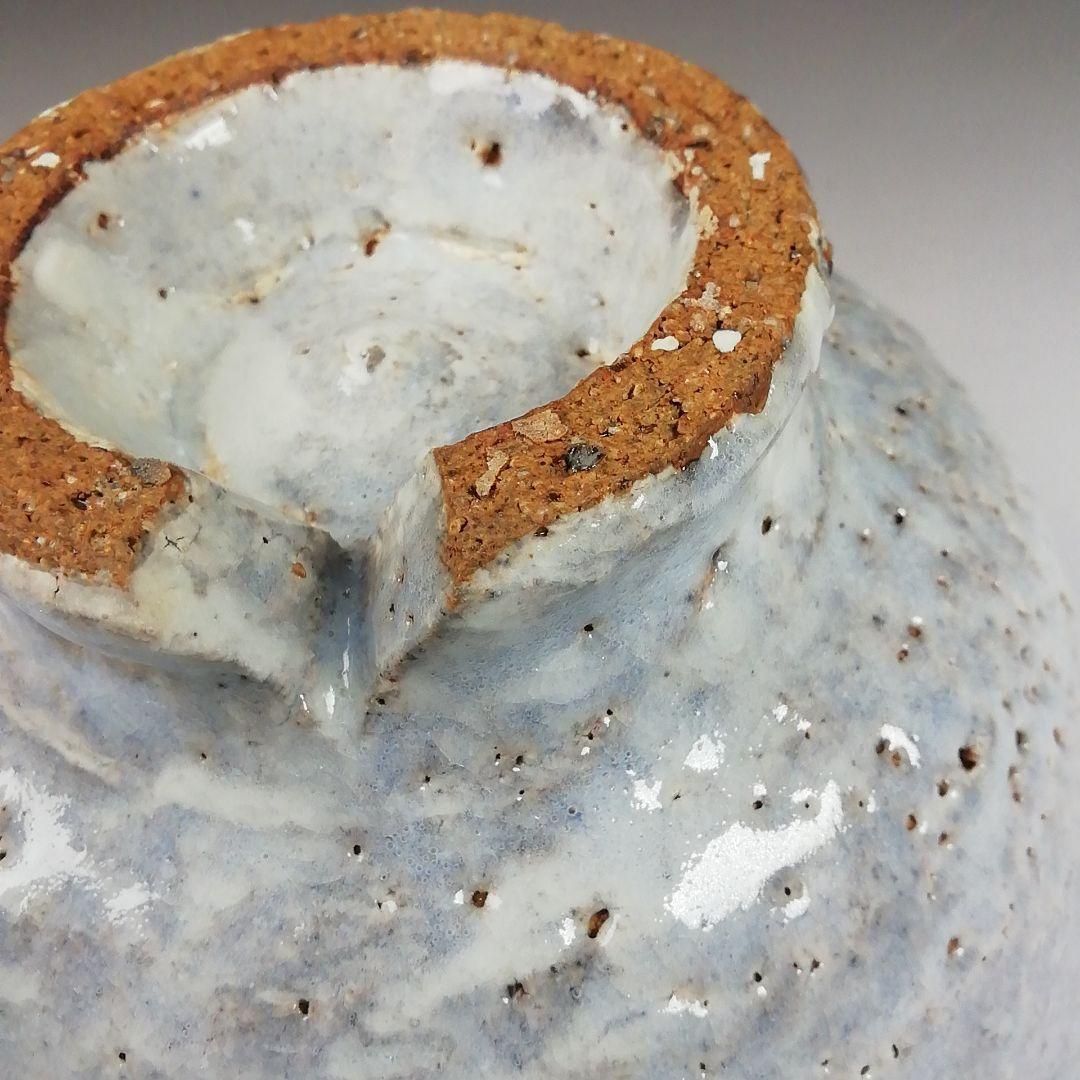 T55 茶碗 『粉引茶碗』『斎藤乾一作』 共箱 抹茶碗 茶道具