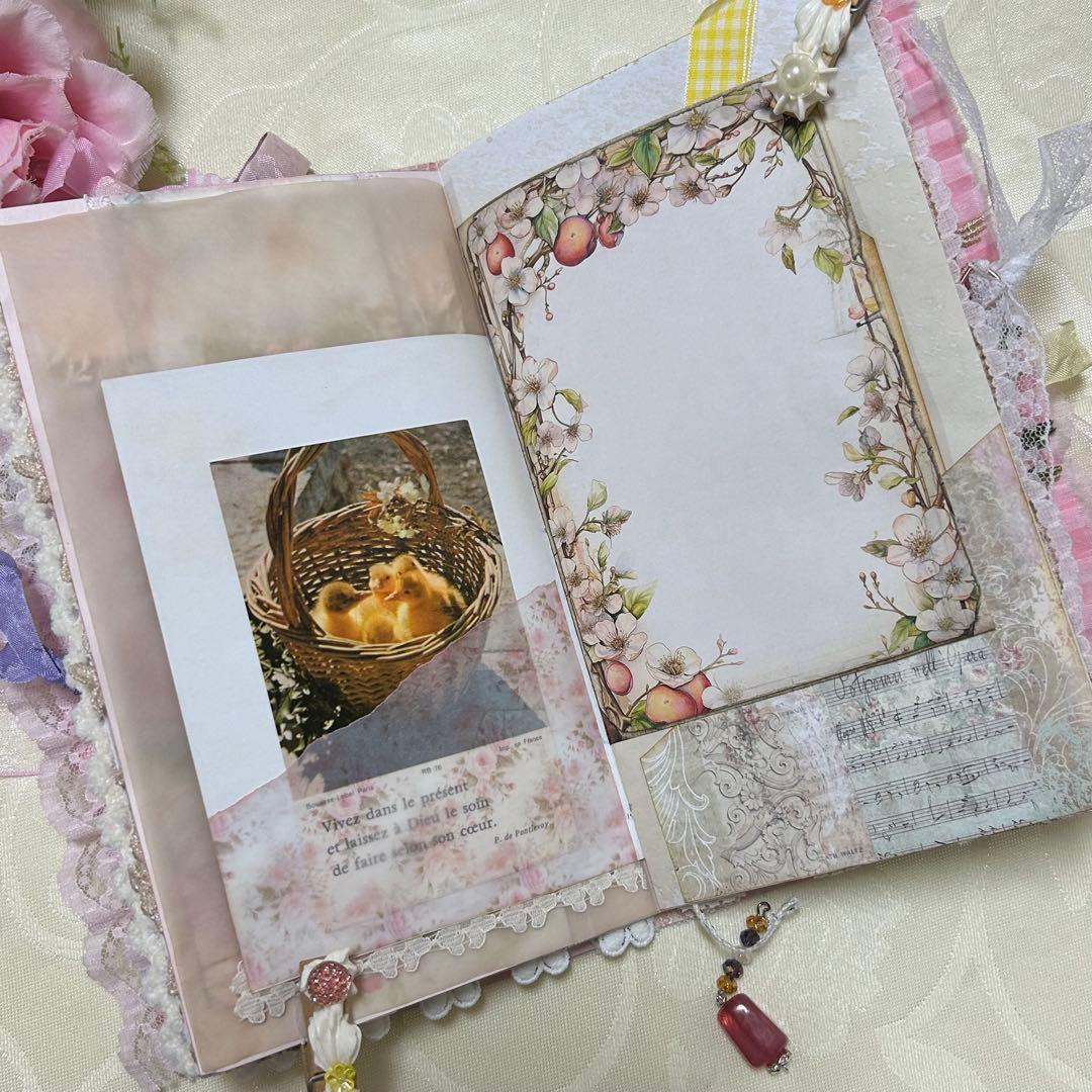 薔薇とレースのジャンクジャーナル・雑記帳　Happy Easter