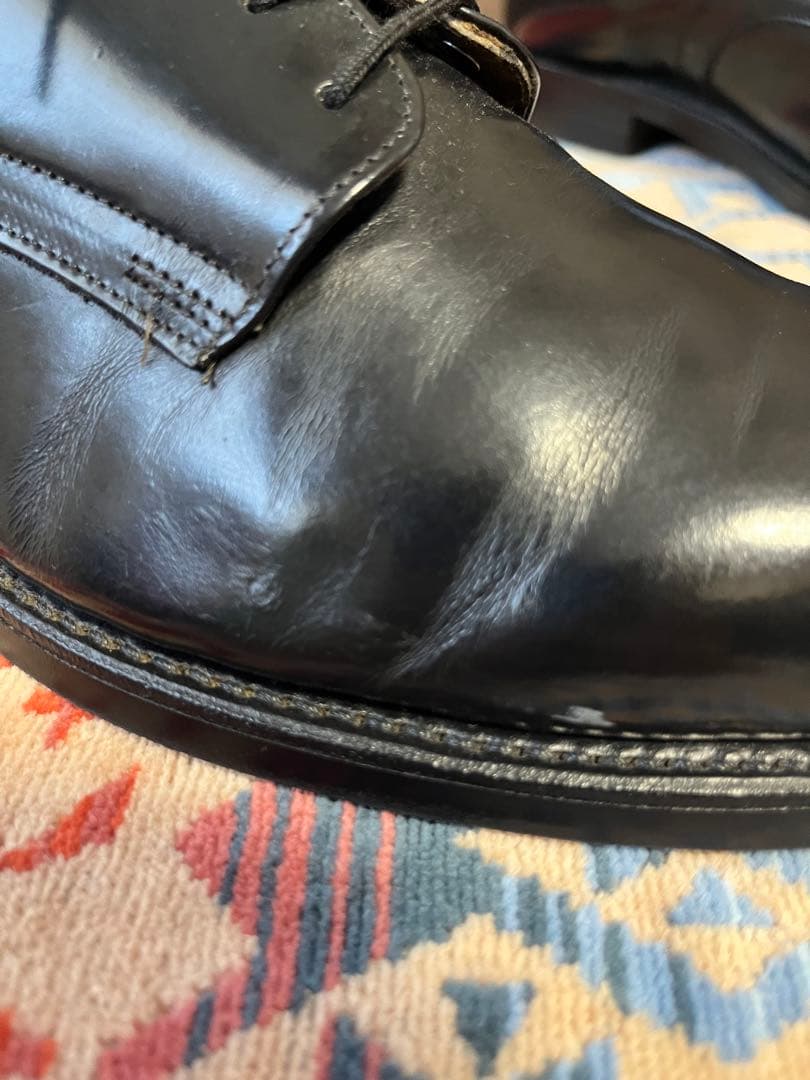 90's アメリカ軍 US NAVY レザーソール サービスシューズ