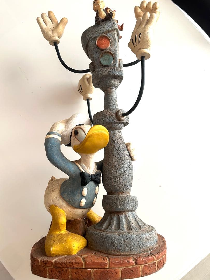 ディズニードナルドチップとデール スリッパラック セトクラフト フィギュア