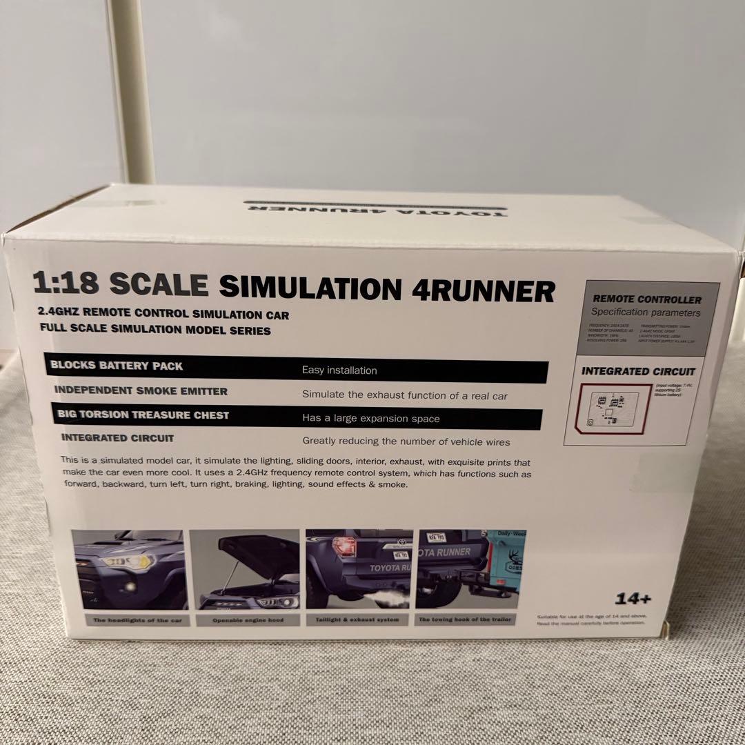 Ritaosan トヨタ 4Runner 1/18 ラジコン　 HG4-209