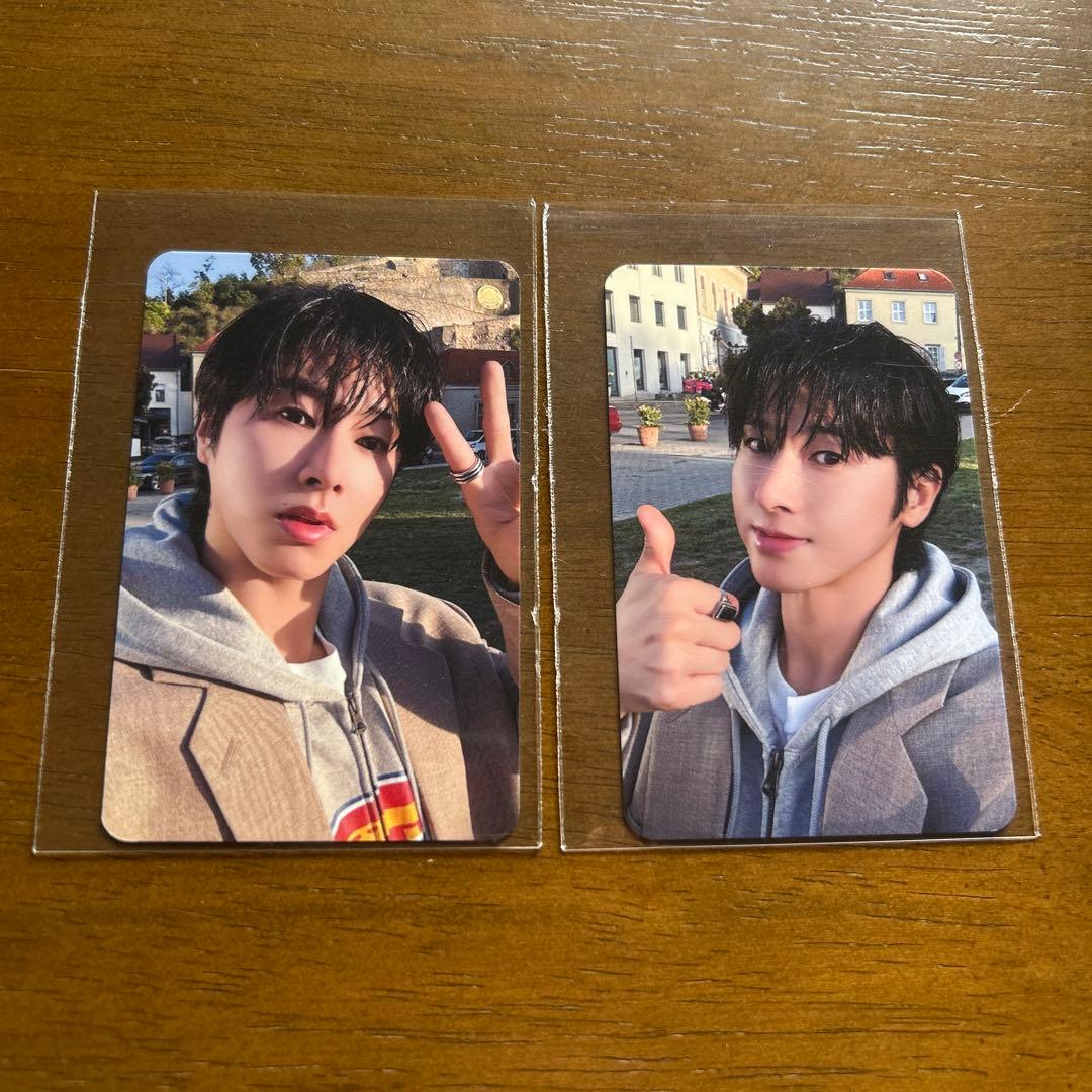 makestar予約特典2枚セット①)東方神起ユノ I-KNOW公式特典トレカ